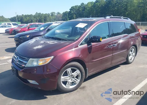2012 Honda Odyssey Touring/Touring Elite z USA, uszkodzony, nr VIN 5FNRL5H92CB139759